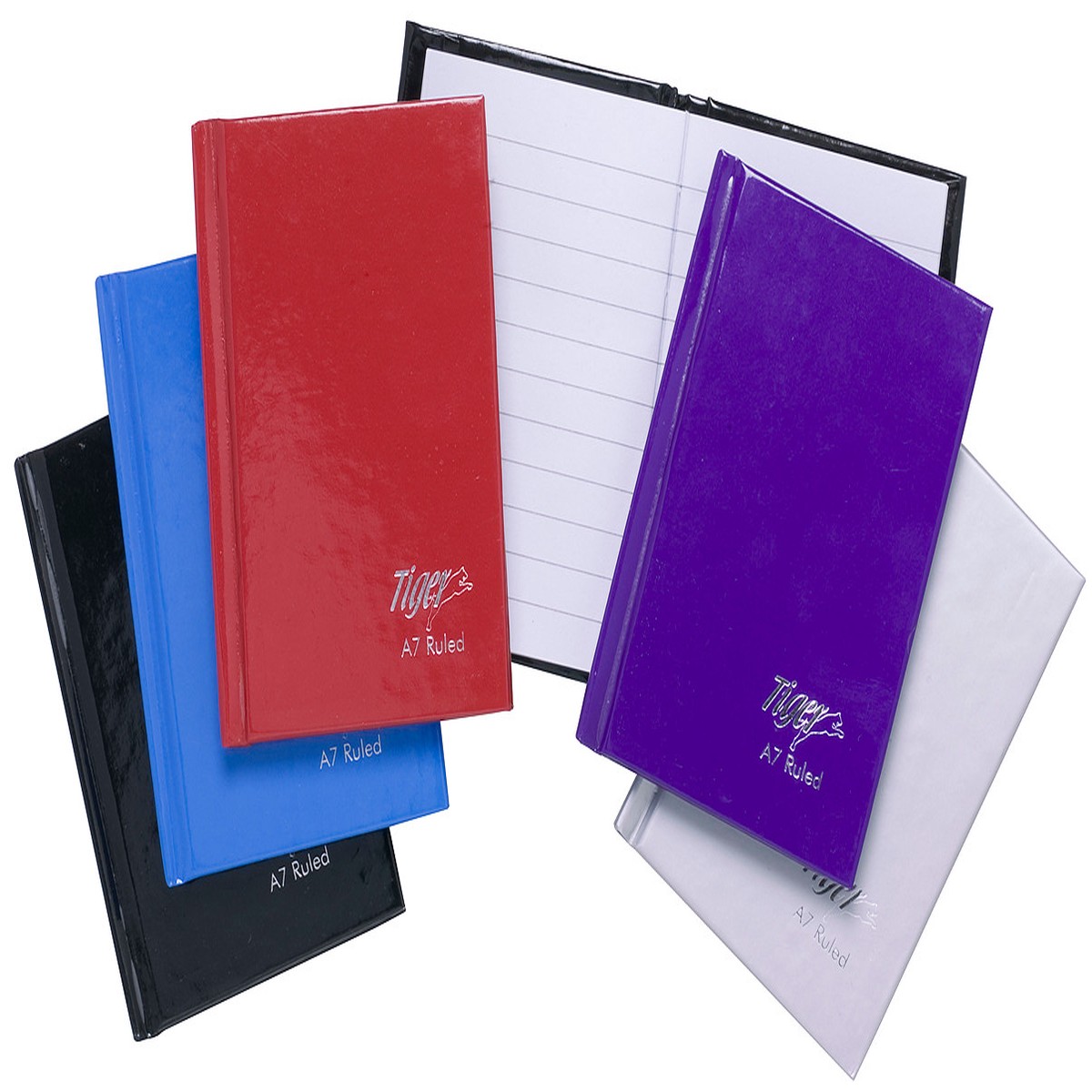 10 x Casebound A7 80 Sheet Notebooks
