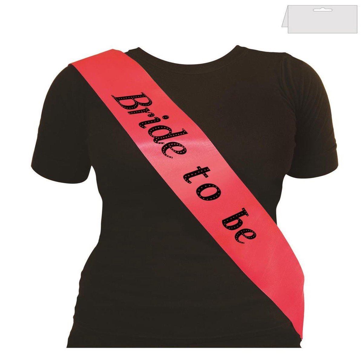 SASH HOT PINK BRIDE TO BE
