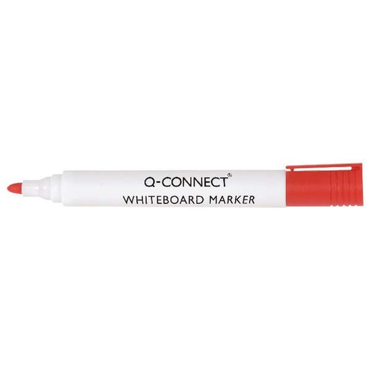 Whiteboard Drywipe Marker Pens Red (Pack of 10)
