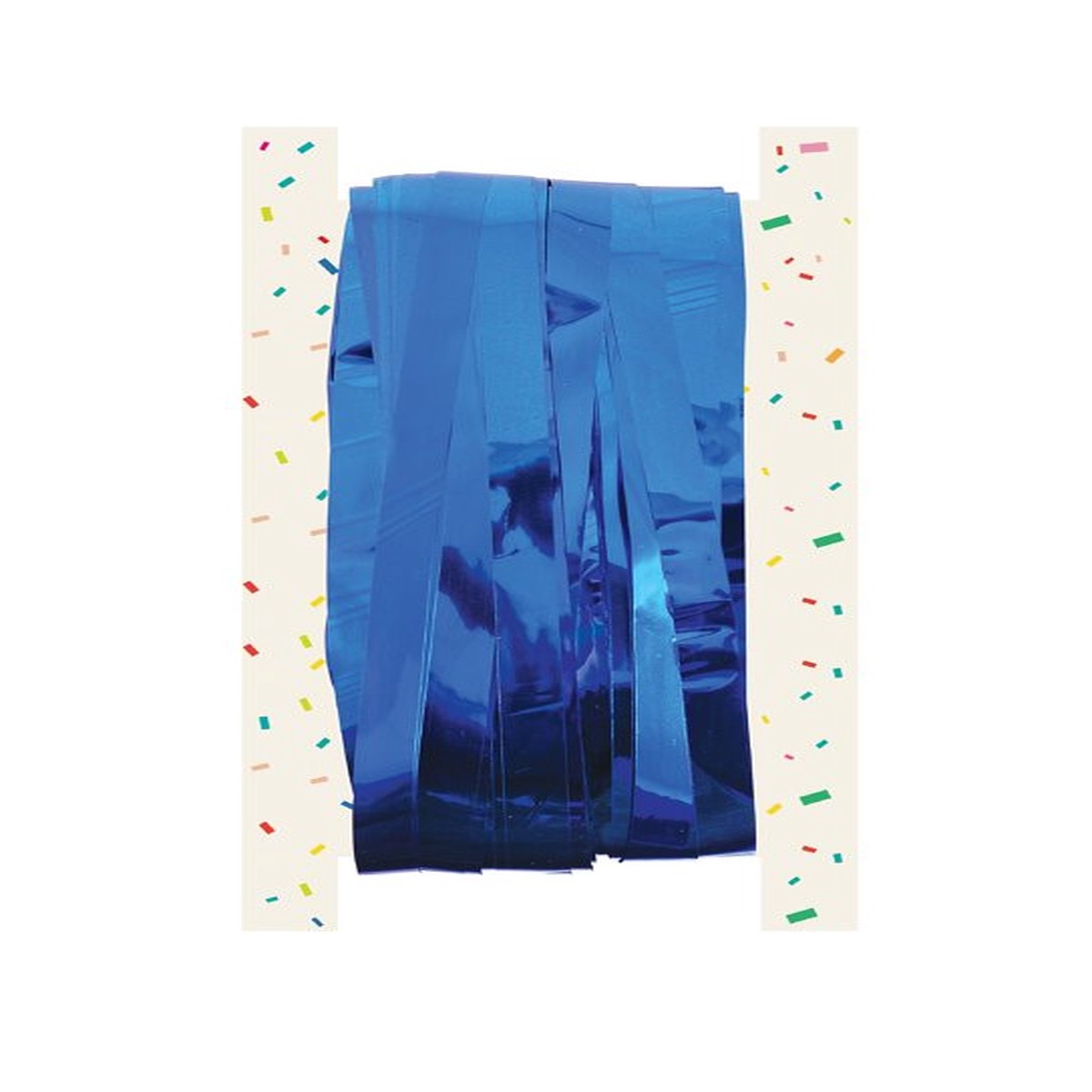 Blue Foil Door Curtain (92x244cm) {DC}