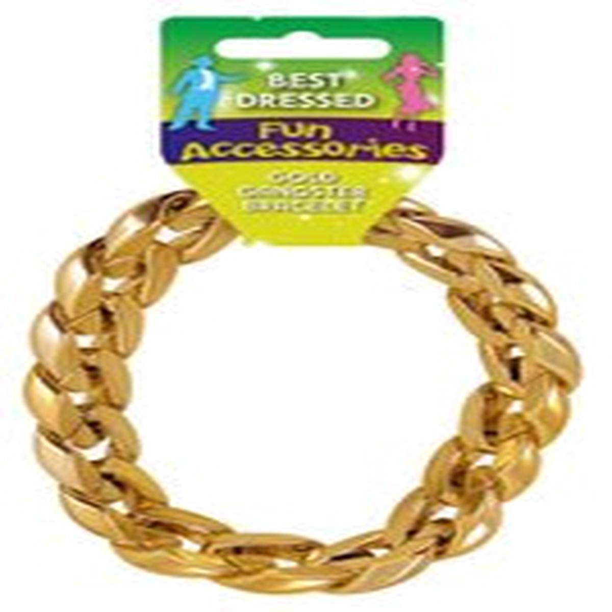 Bracelet Gold Gangster 31cm