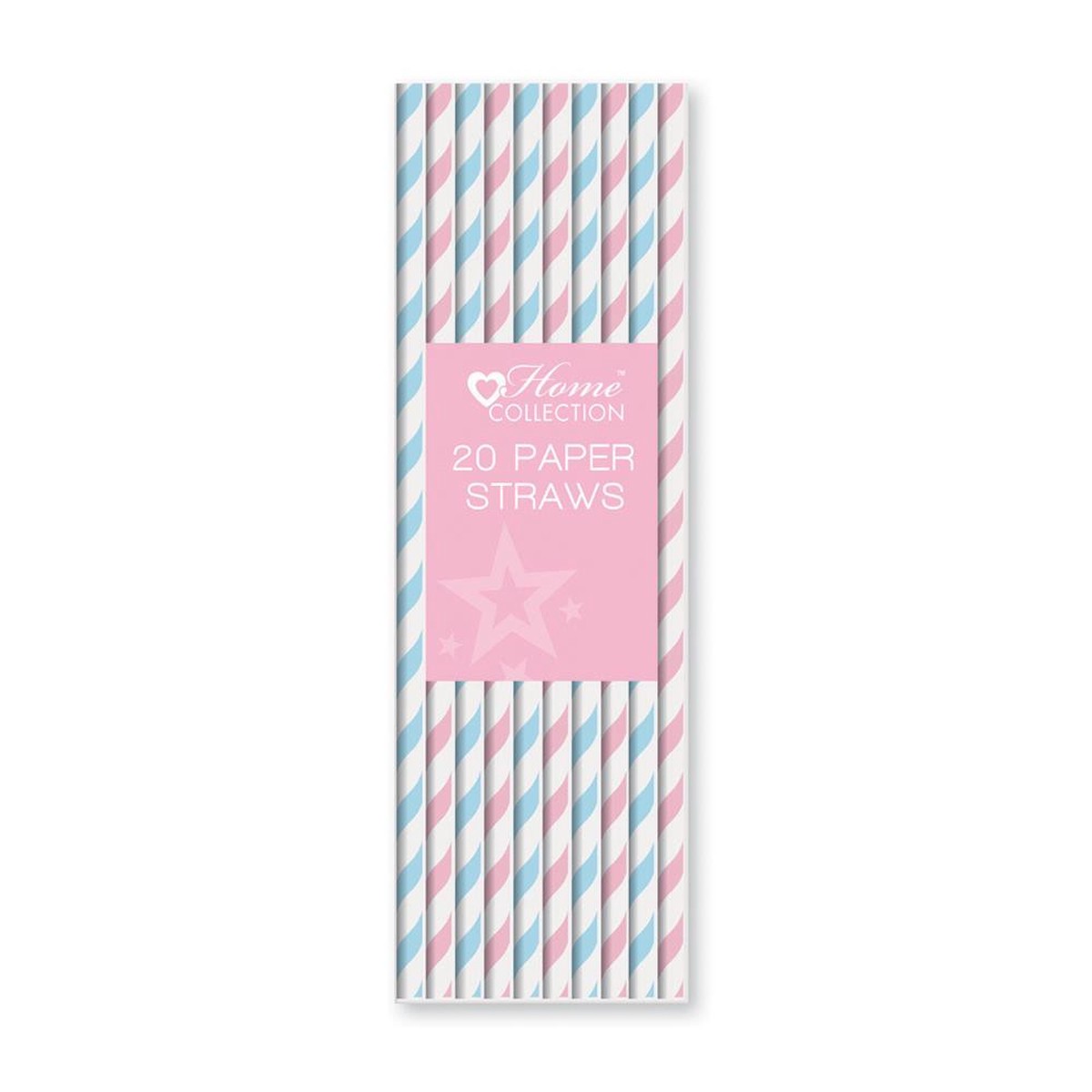 Pack of 20 Baby Shower Party Blossom Paper Straws