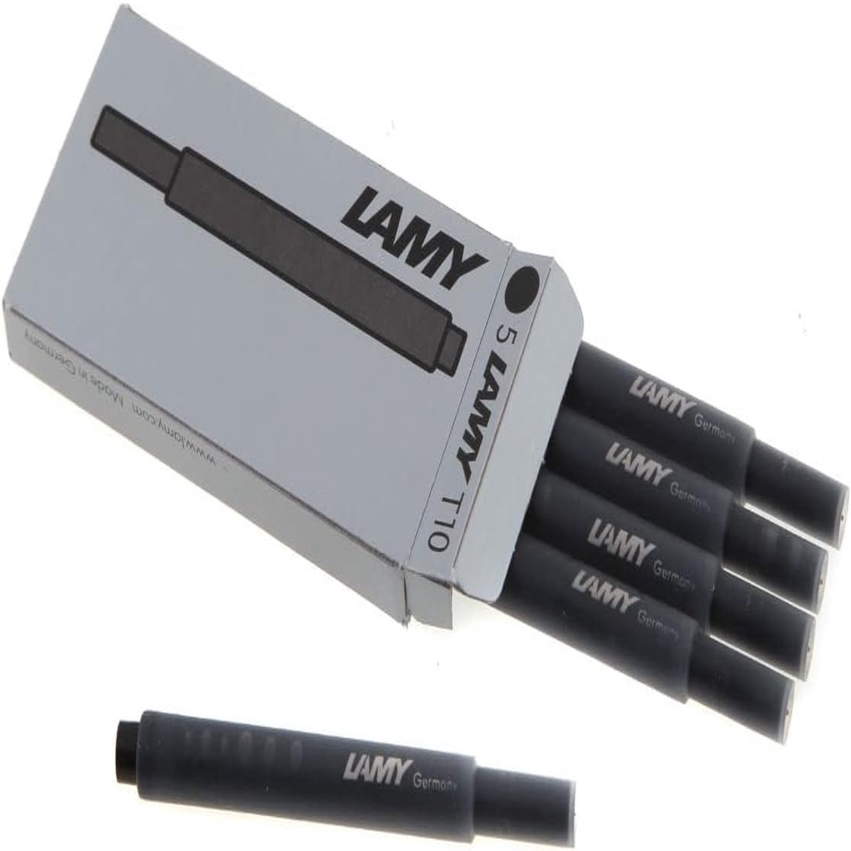 Pack of 5 Black Lamy Ink Cartridges