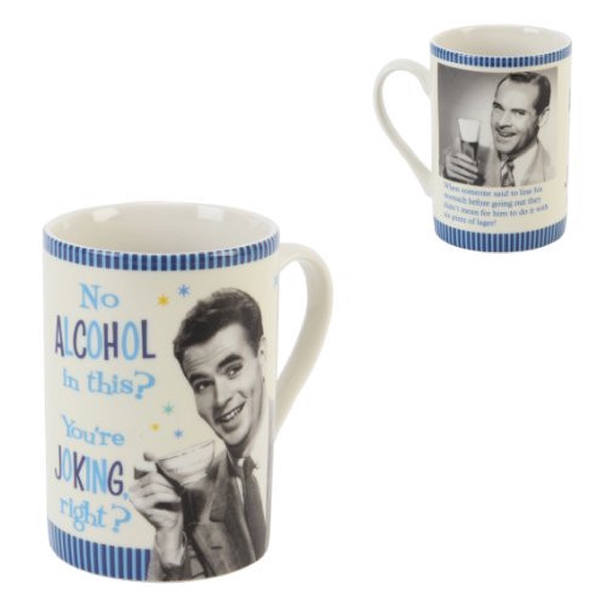 Juliana Polkadot Diner Mug - No Alcohol in this ...