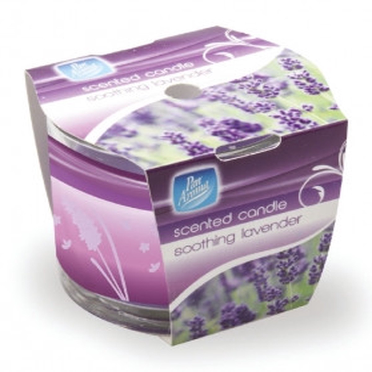 Pan Aroma Straight Edge Sleeve Wrap Candle - Sooth Lavender