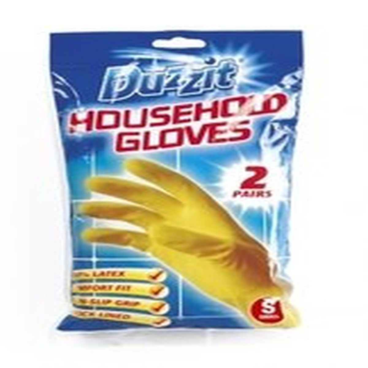 2 Pairs of Household Gloves (Small)