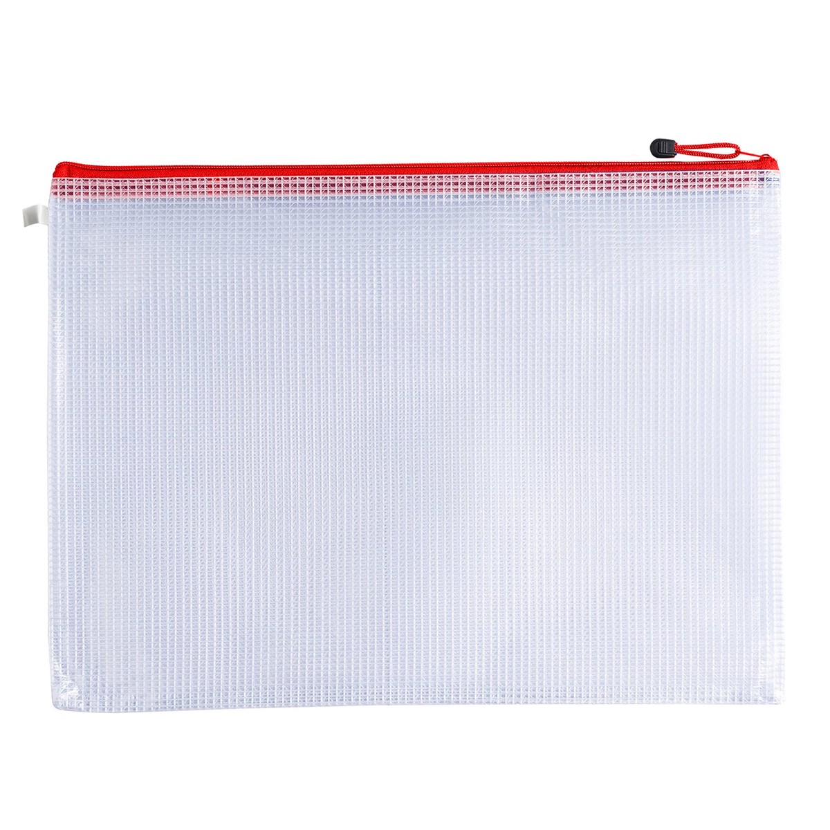 Pack of 12 A3 Red Zip Strong Mesh Bags – Tough Waterproof Storage