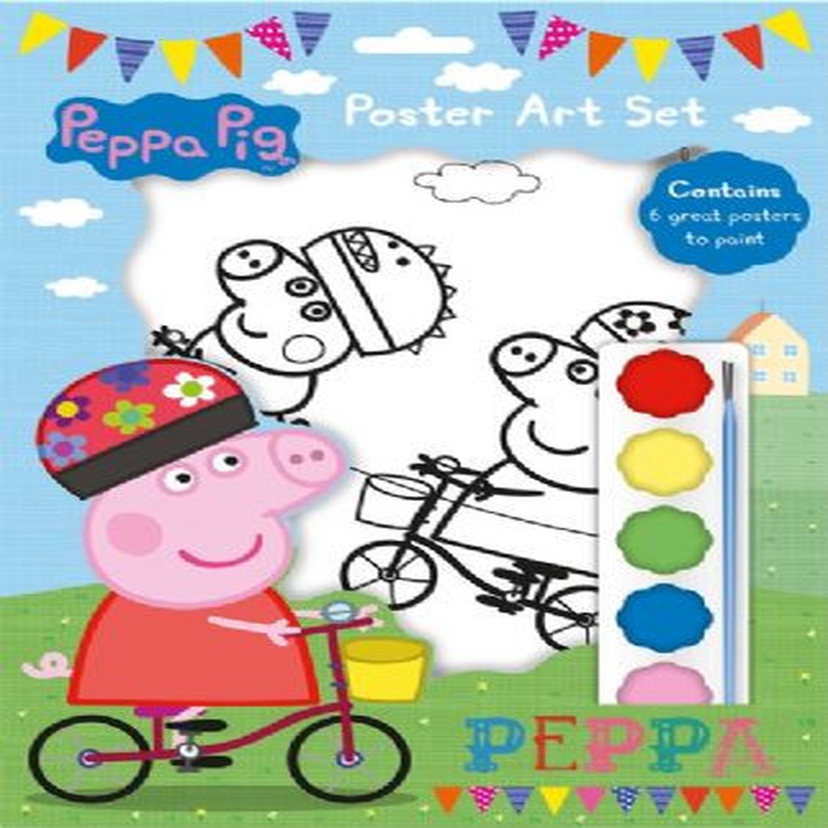 Peppa Pig A4 Poster Art Set