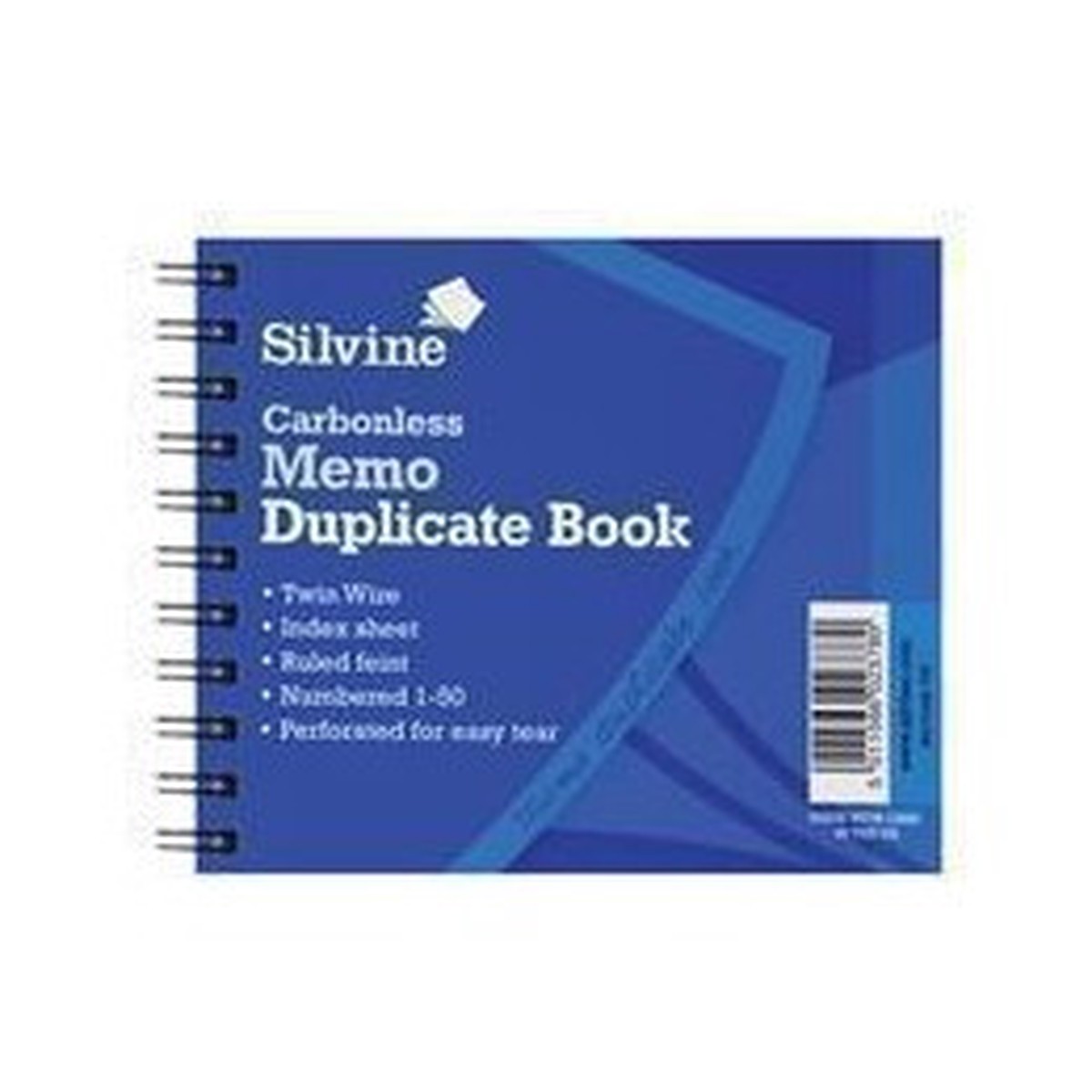 Wirebound Carbonless Duplicate Memo Book 4"x5"
