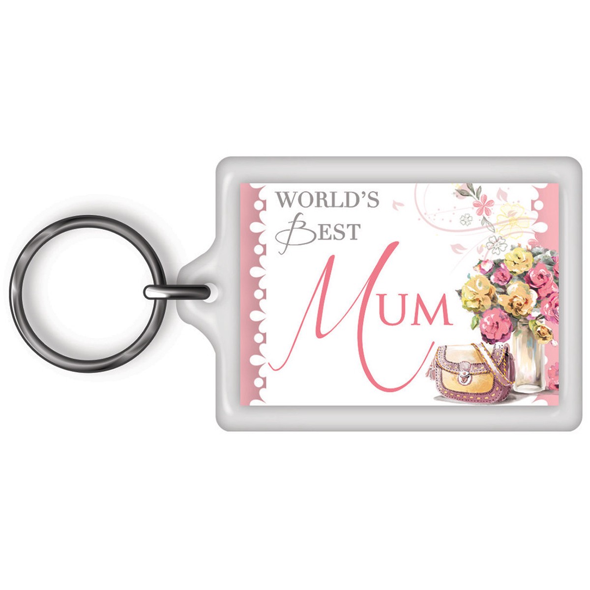 World’s Best Mum Celebrity Style Keyring
