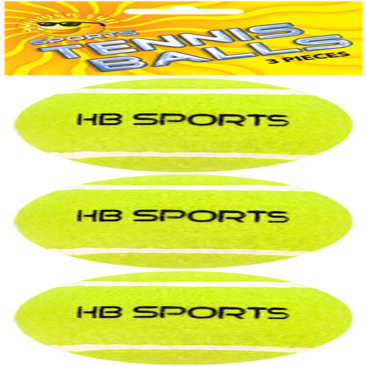 Pack of 3 Tennis Balls