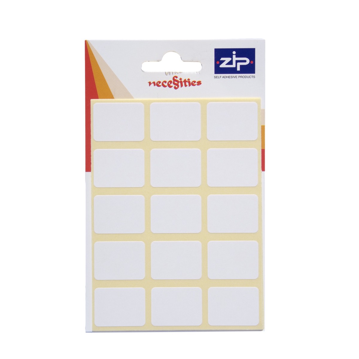 Pack of 60 19 x 25mm White Labels