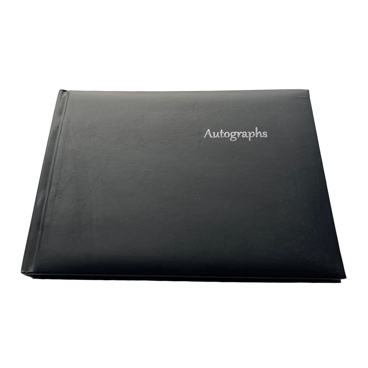 Black Autograph Book by Janrax – Signature End of Term School Leavers