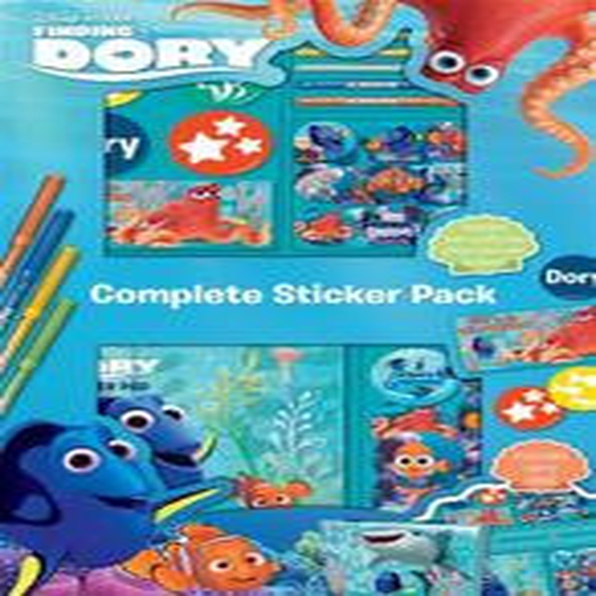 Finding Dory Complete Sticker Pack
