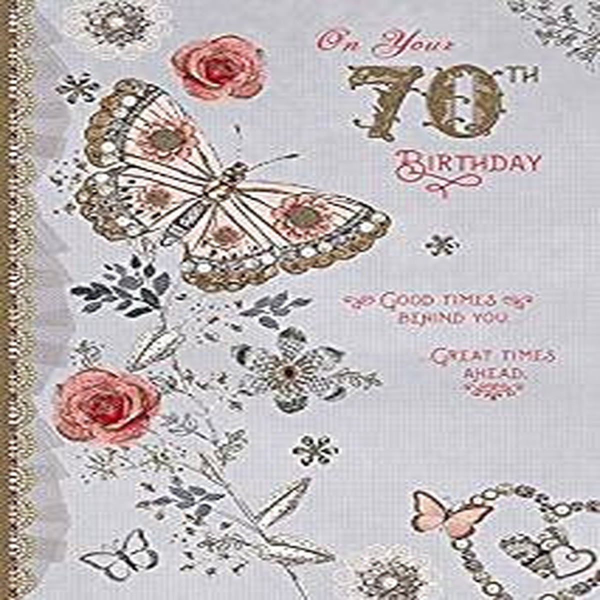 On Your 70th Birthday Card..