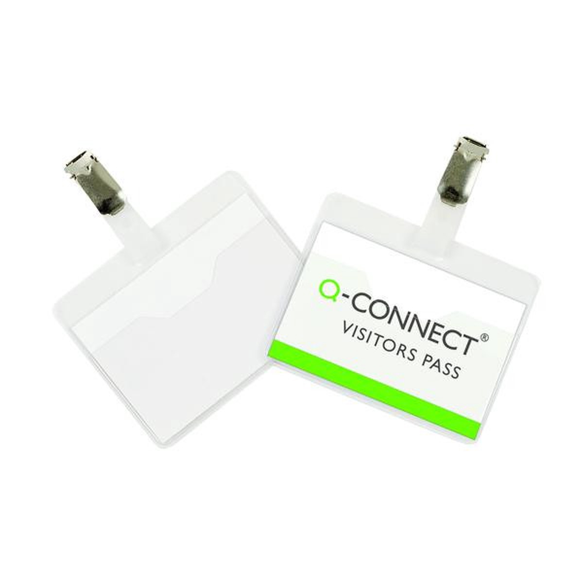 Pack of 25 Visitor Badges 60x90mm
