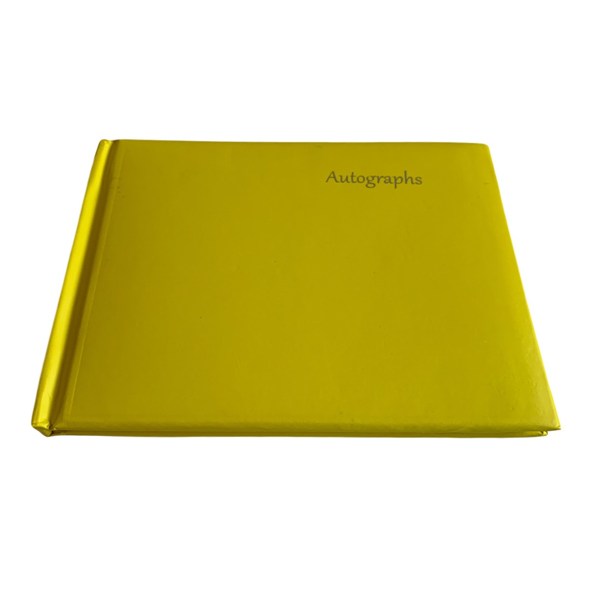 Yellow Autograph Book by Janrax – Signature End of Term School Leavers
