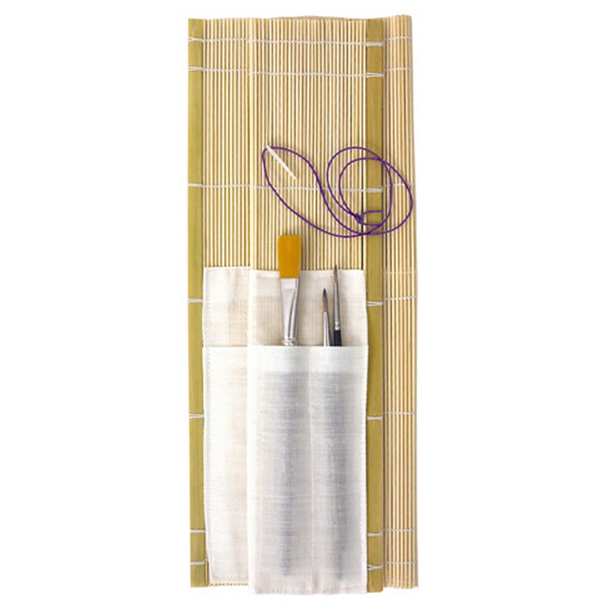 Bamboo Brush Roll