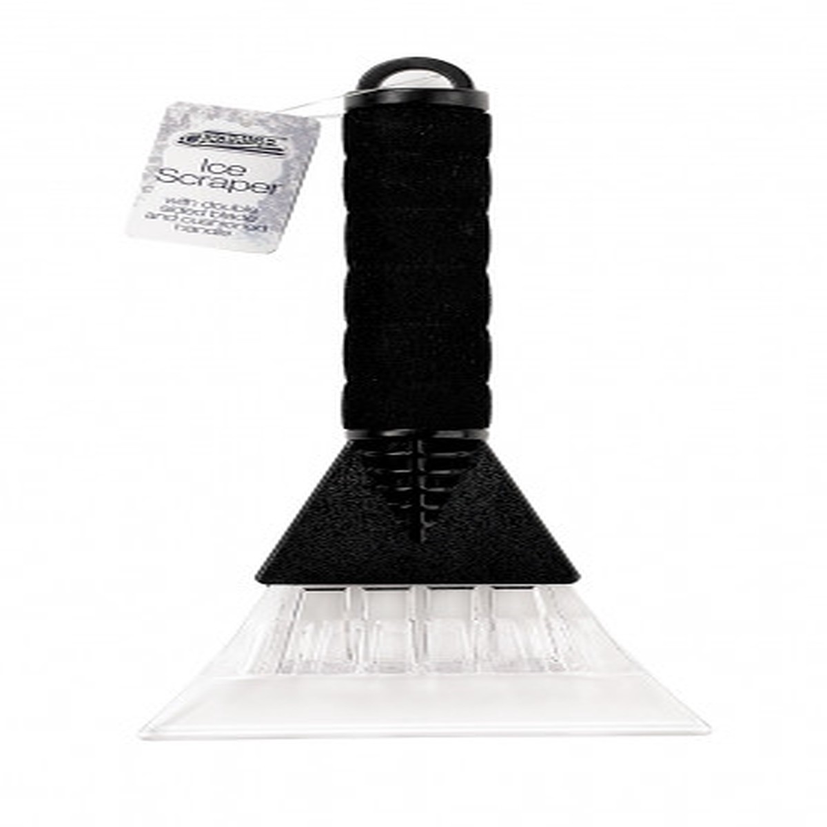 Ice Scraper with Double Sided Blade and Cushioned Handle