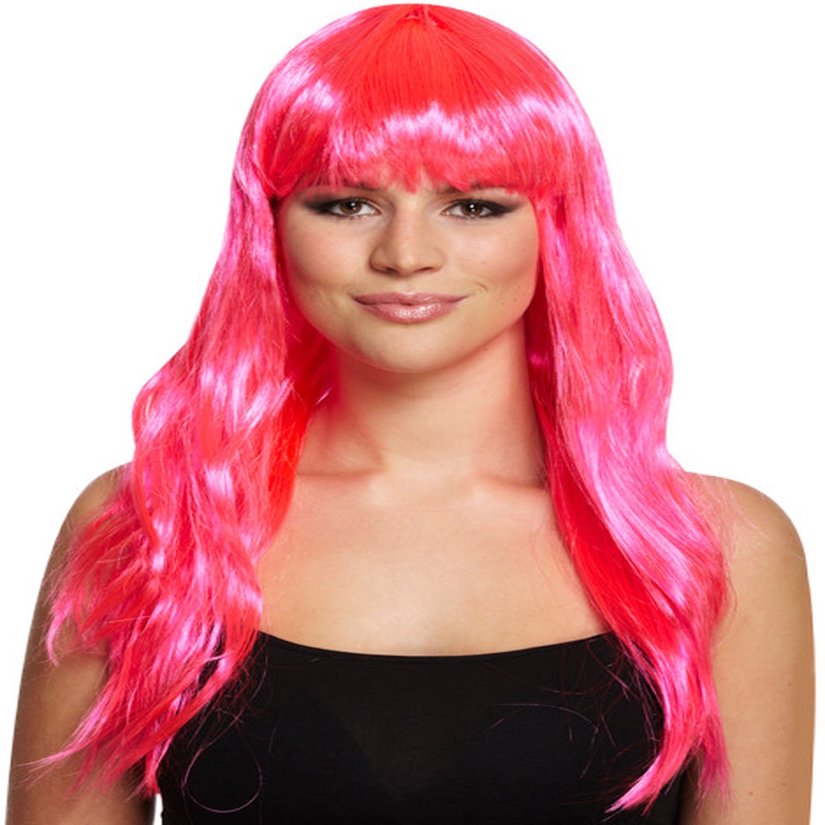 Long Pink Wig