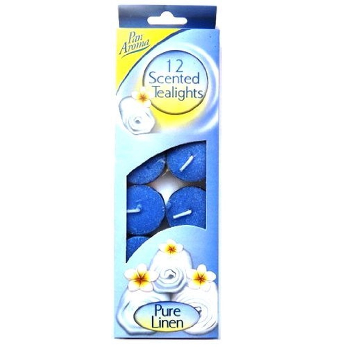 Scented Tea Lights “Pure Linen” Pack of 12