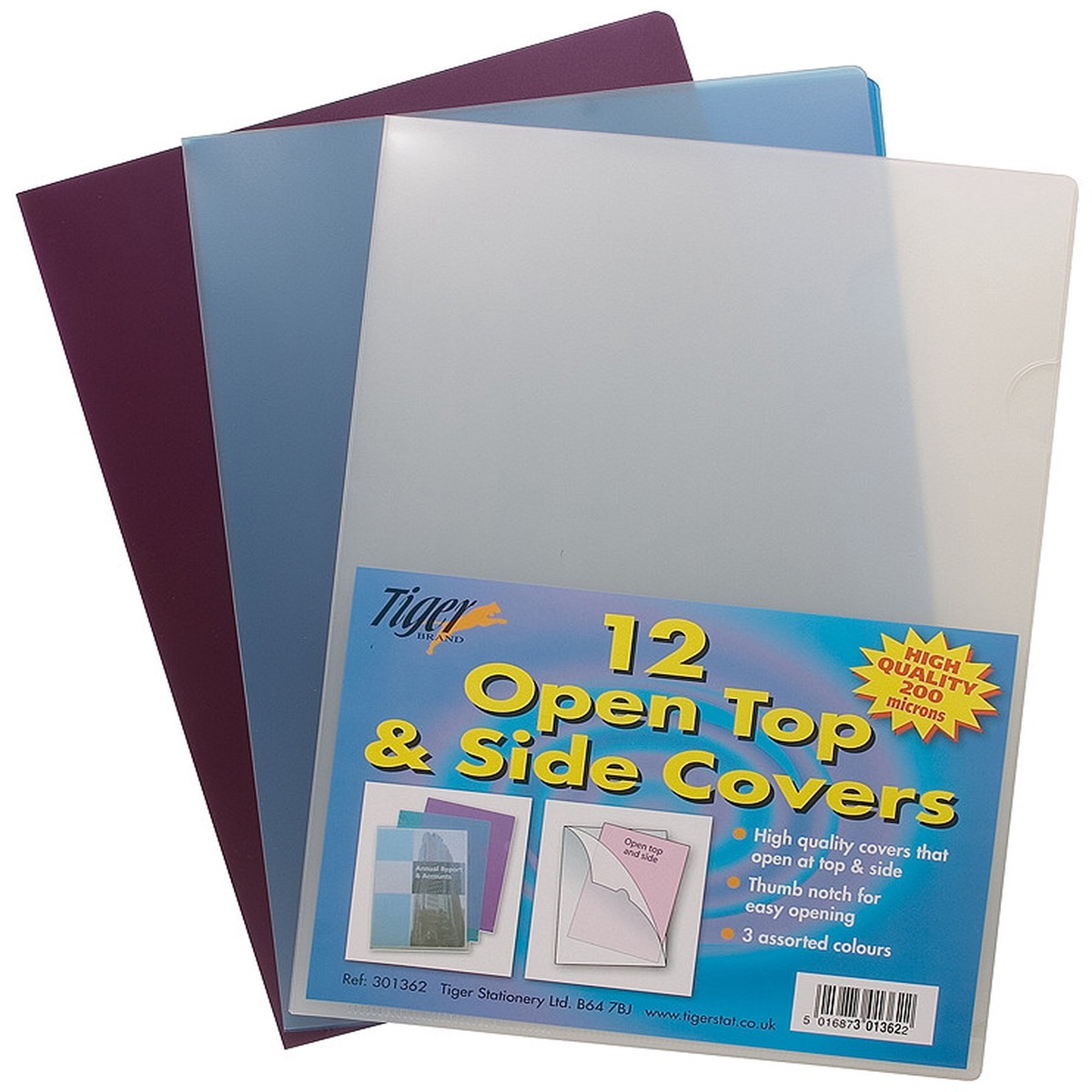 12 x A4 Coloured Report Files