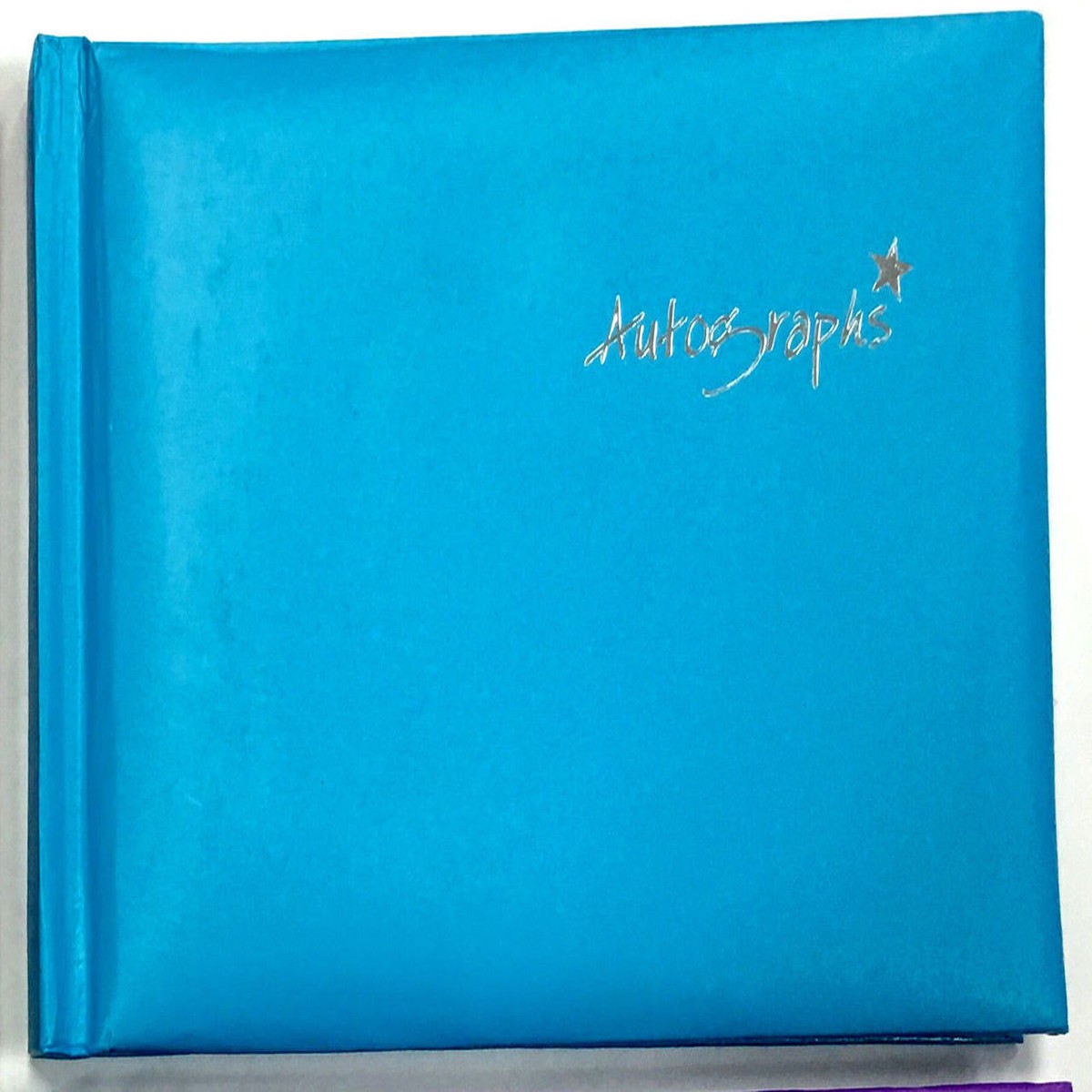 Blue Autograph Book 100 pages – Signature End of Term School Leavers