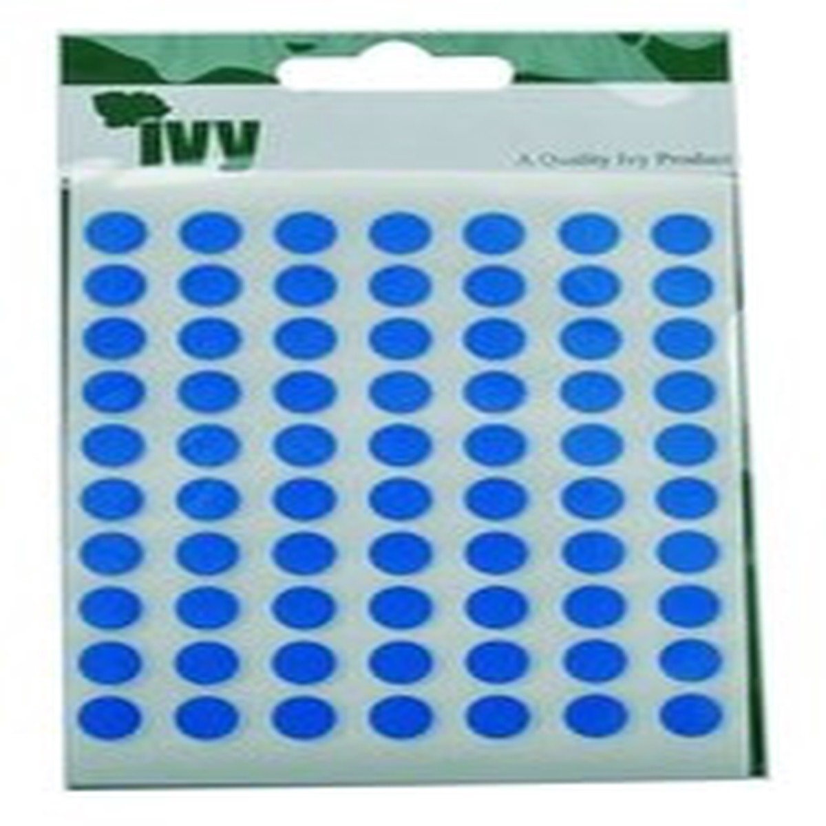 Pack of 490 8mm Blue Round Sticky Dots