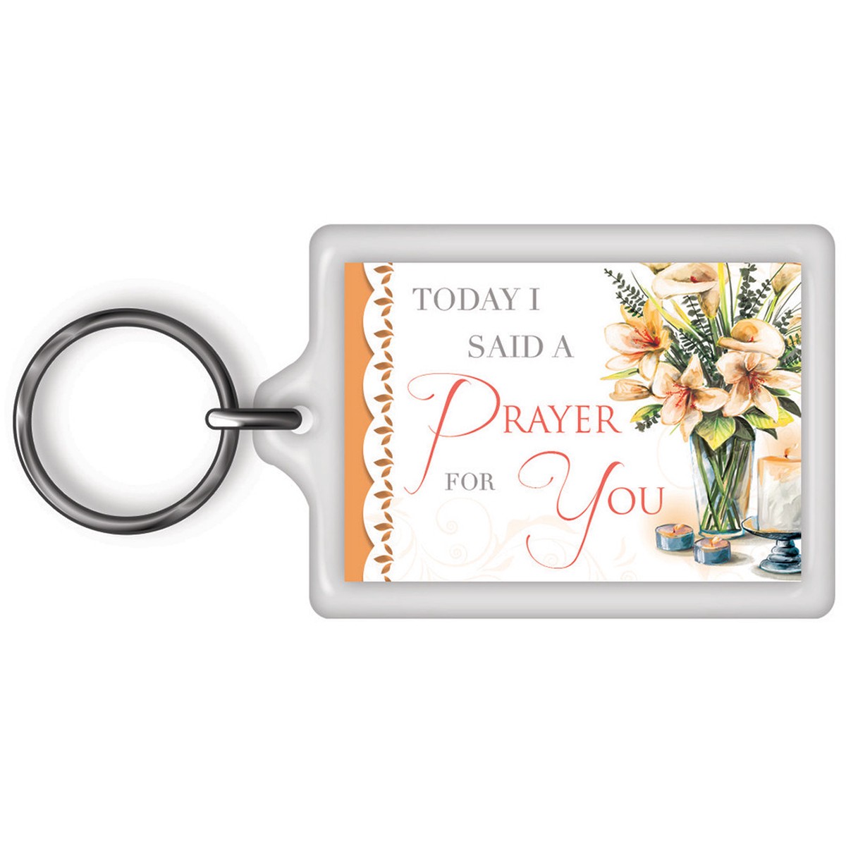 Today I Said A Prayer For You Flower Pot Design Celebrity Style World’s Best Keyring