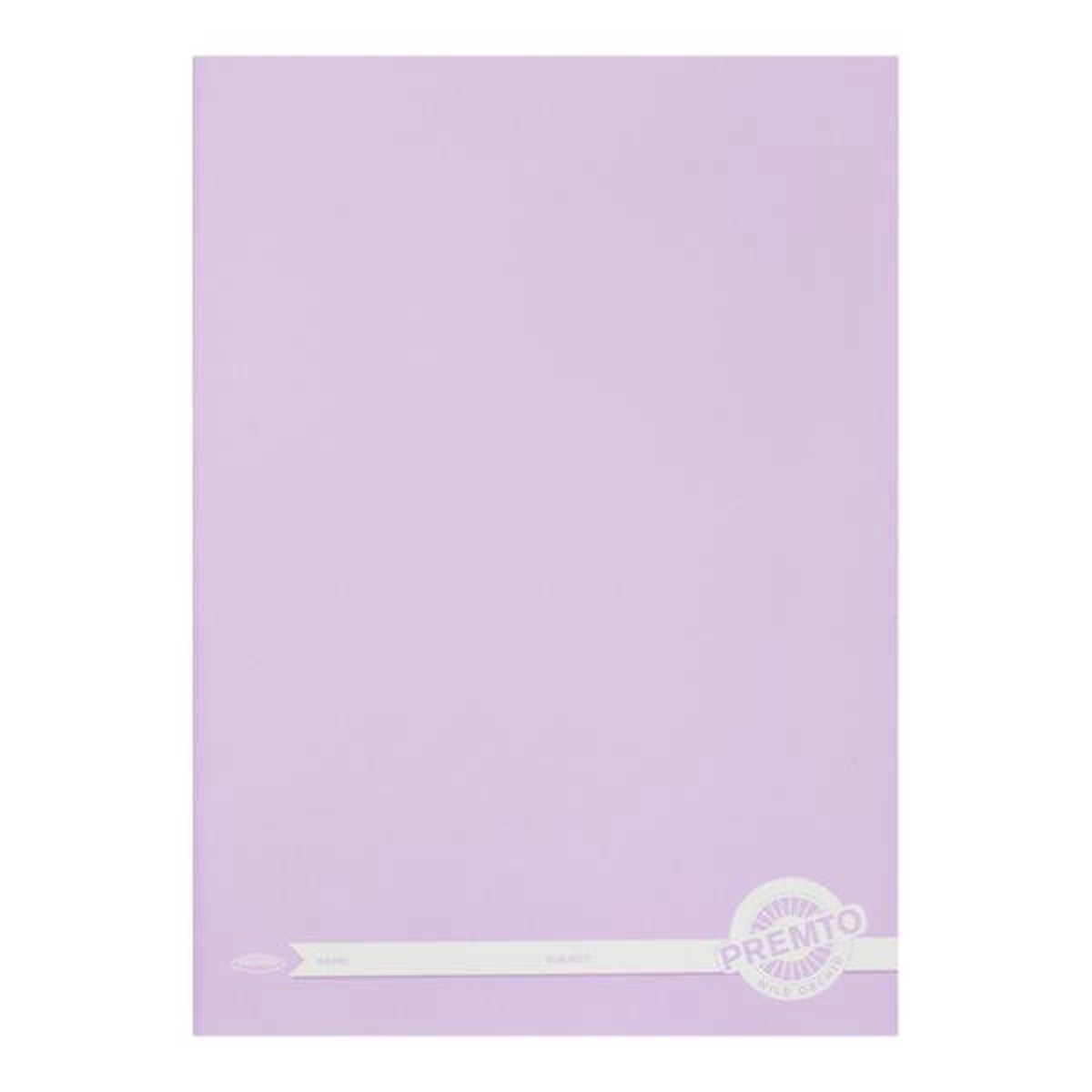 A4 120 Pages Pastel Wild Orchid Manuscript Book by Premto