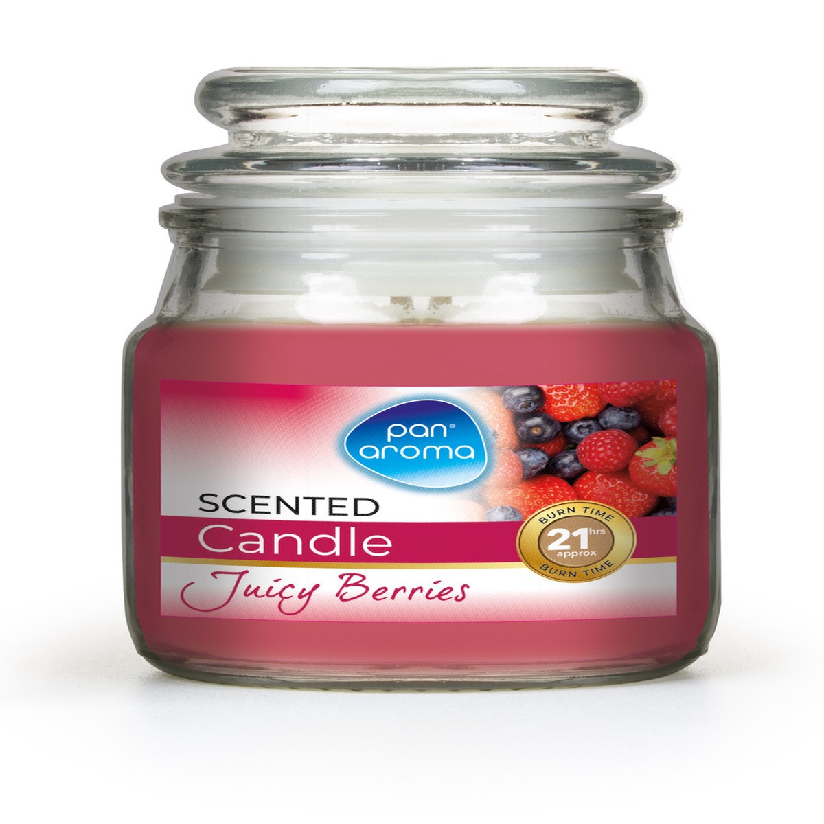 Pan Aroma Small Jar Candle With Lid – Juicy Berries