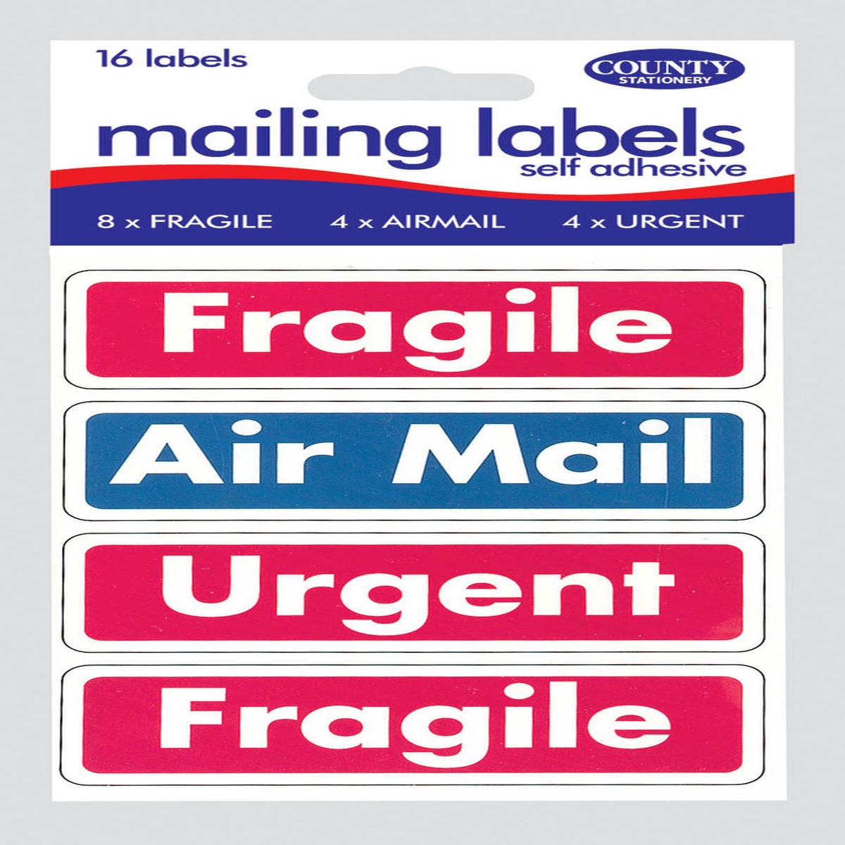 Fragile/Airmail/Urgent Labels