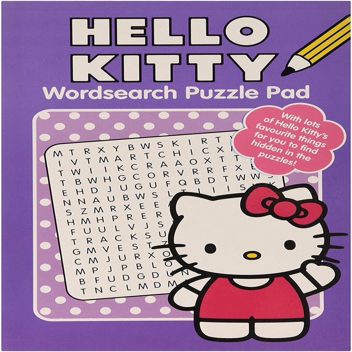 Hello Kitty Wordsearch Puzzle Pad 2