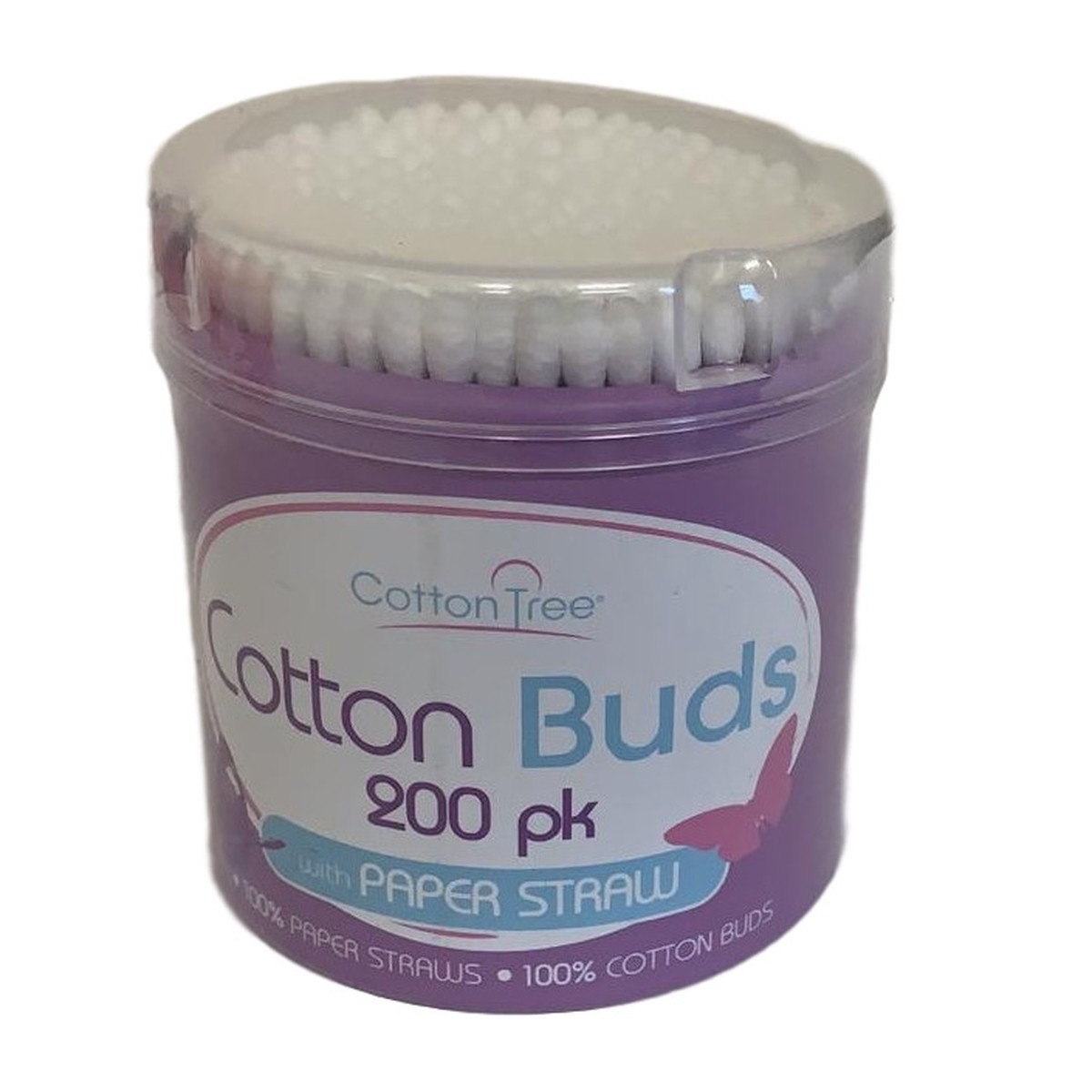 Pack of 200 Cotton Buds Paper Stick