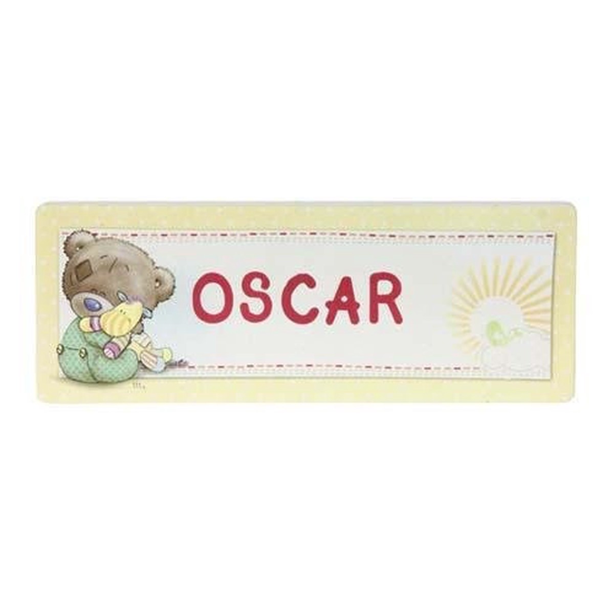 Tiny Tatty Teddy Me to You Bear Personalised Door Plaque