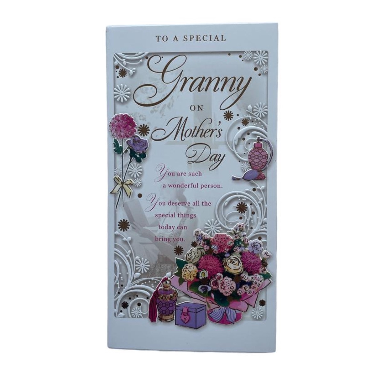 To Special Granny Flowers Design Mother's Day Card