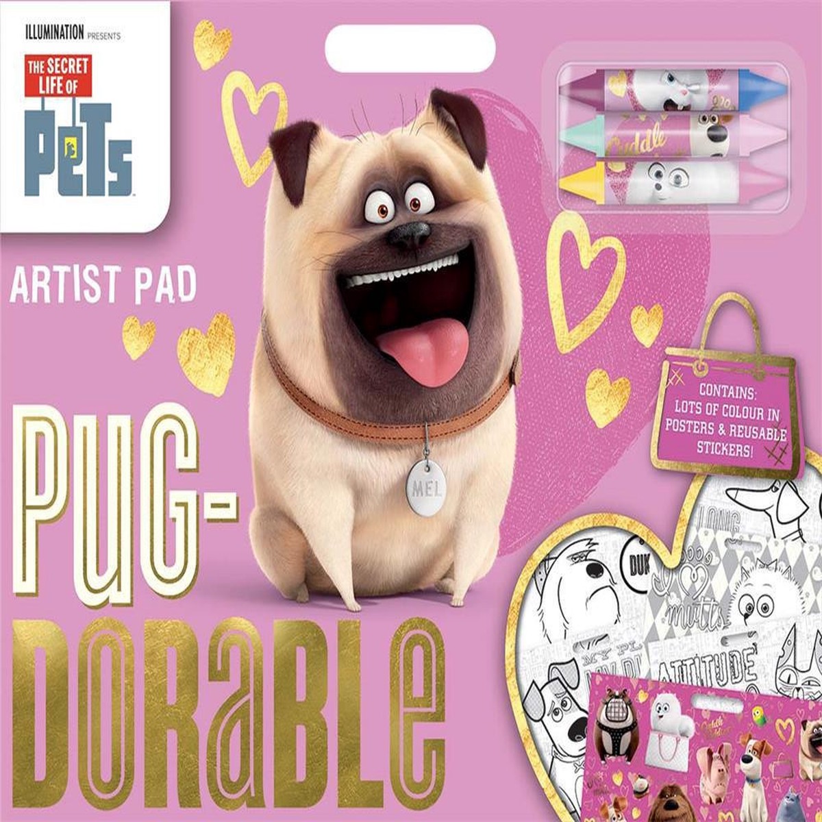 The Secret Life Of Pets Artist Pad