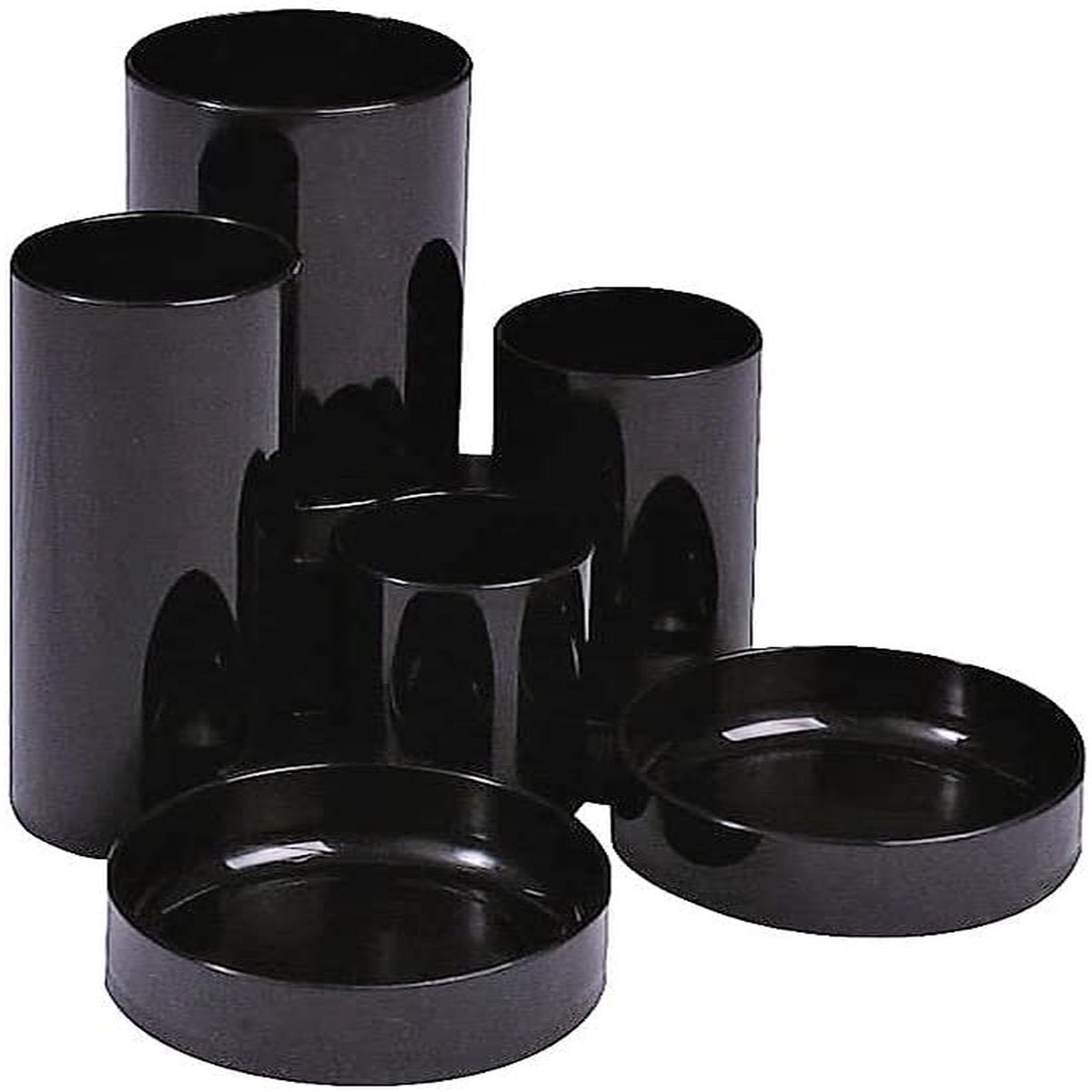 Q-Connect Desk Tidy Black