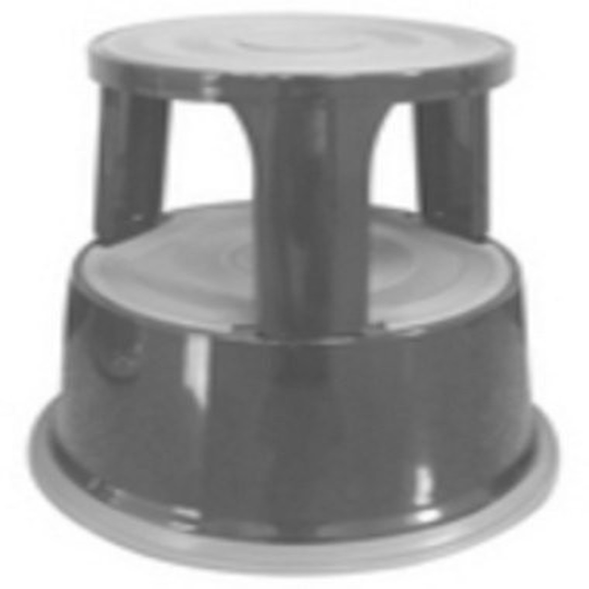 Metal Kick Step Stool (Dark Grey)