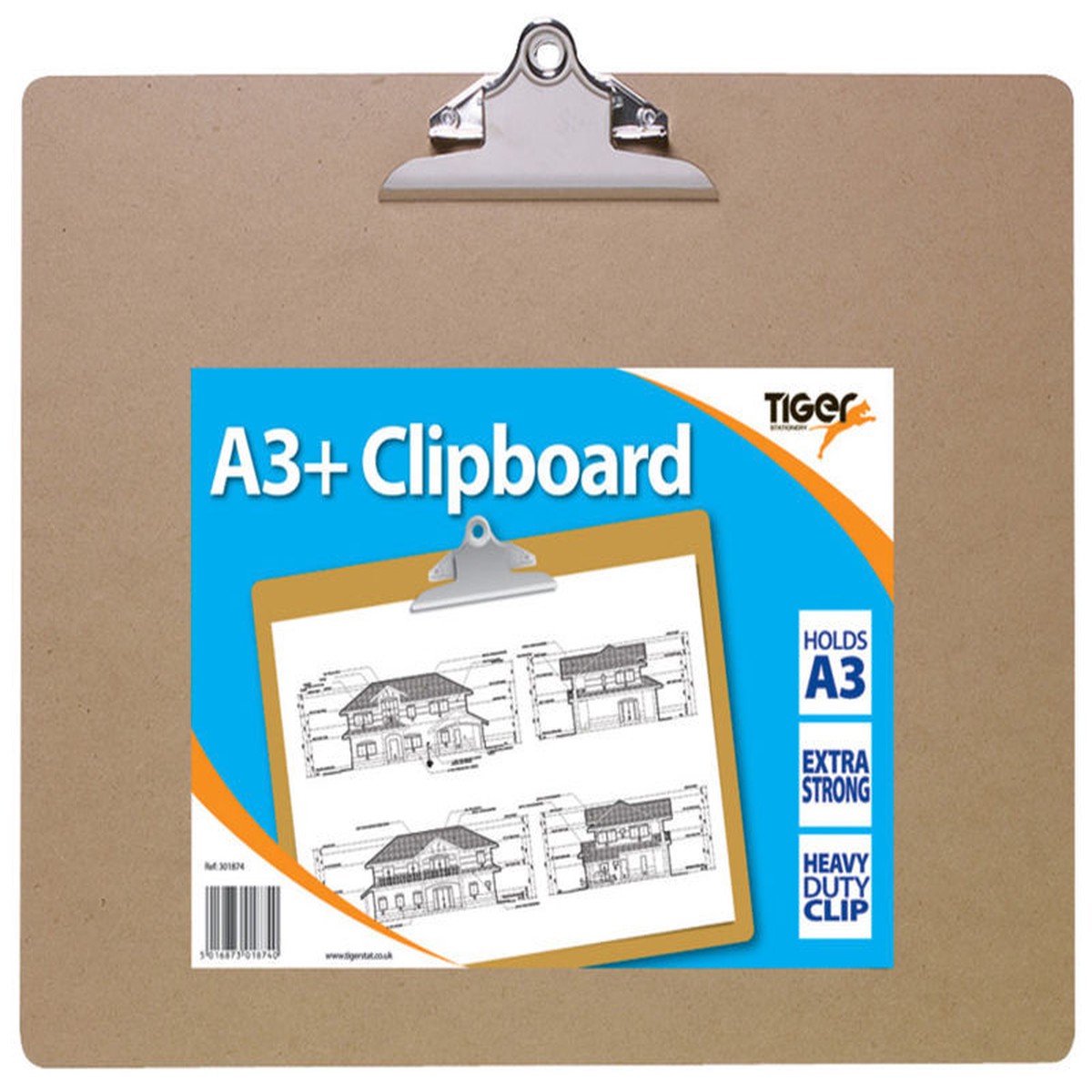 A3+ Masonite Clipboard