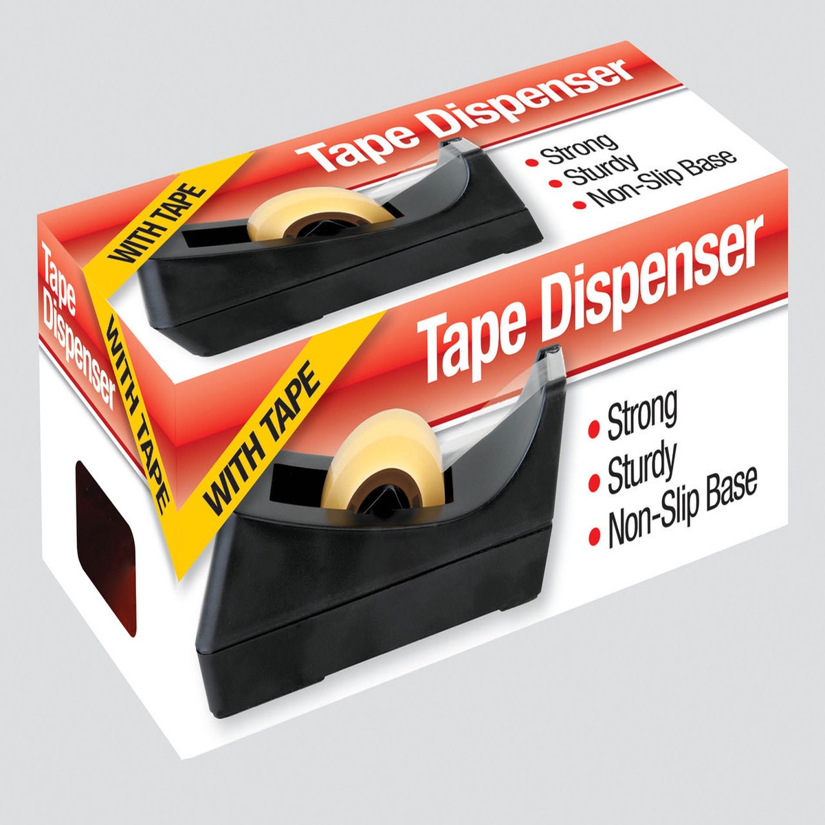 Desk Tape dispenser with 18mm x 20m Tape