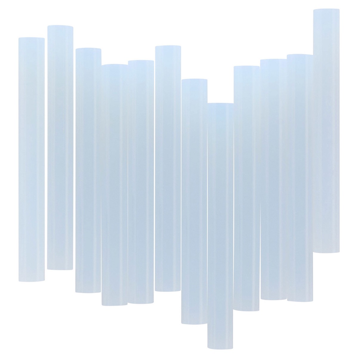 Pack of 12 Large 11x100mm Glue Gun Refills by Icon Craft