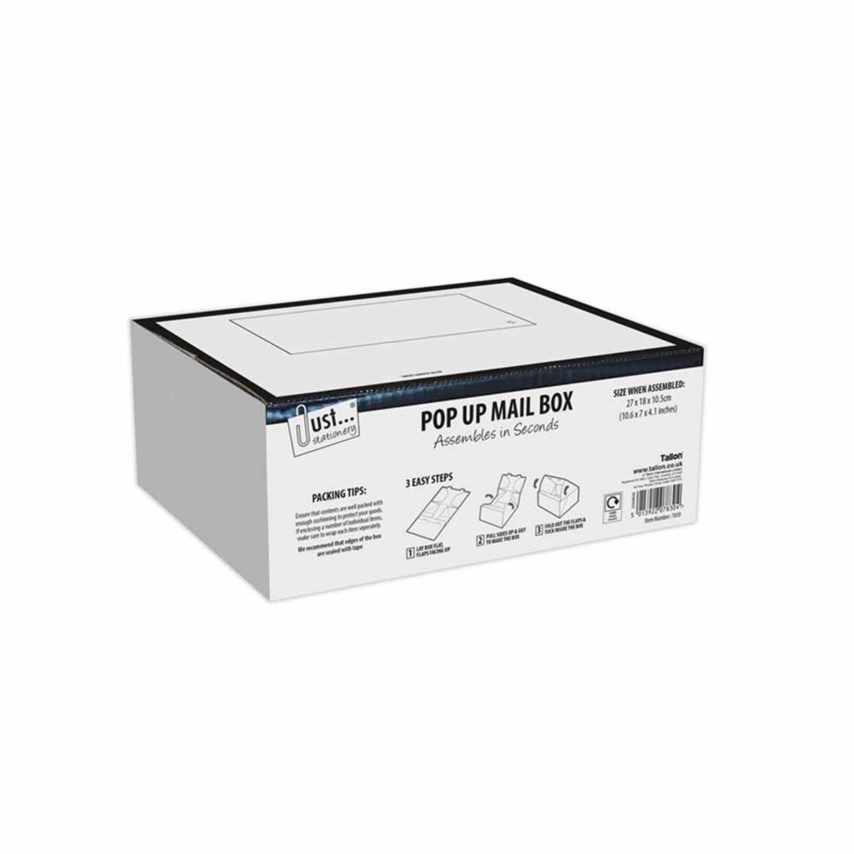 15 x Small Pop Up Mailing Boxes 270*180*105mm