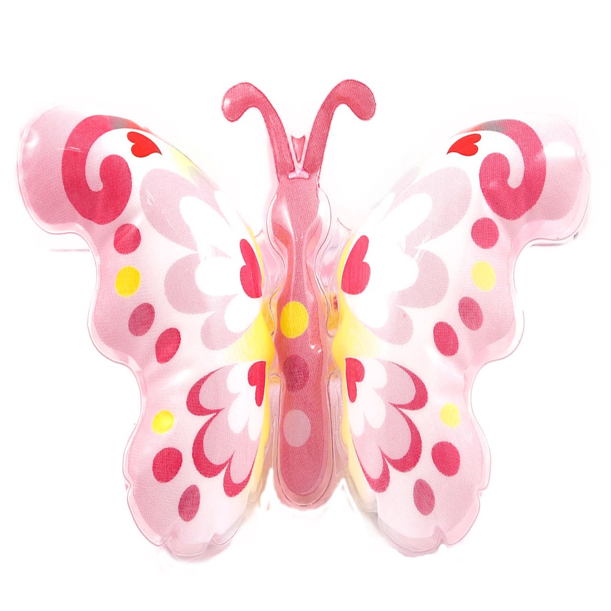 Inflatable Butterfly Pink on Wristband 25cm