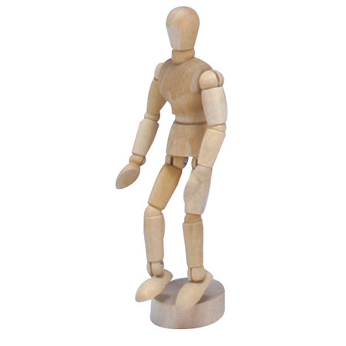 4.5" Wooden Male Manikin