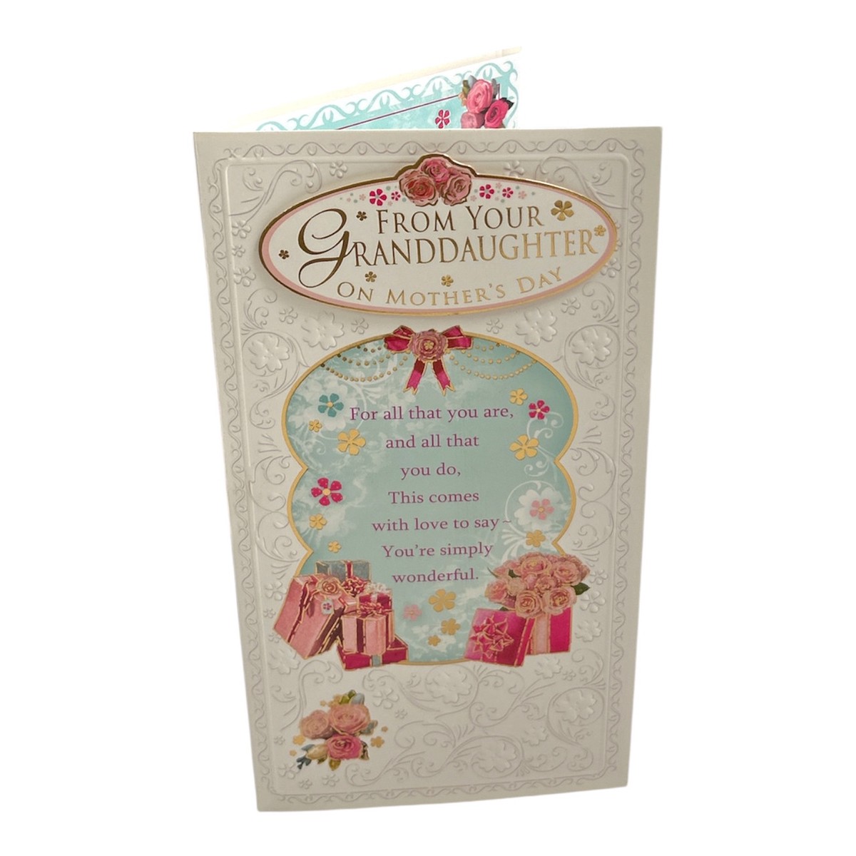 From Your Granddaughter Gifts & Flowers Design Mothers Day Card
