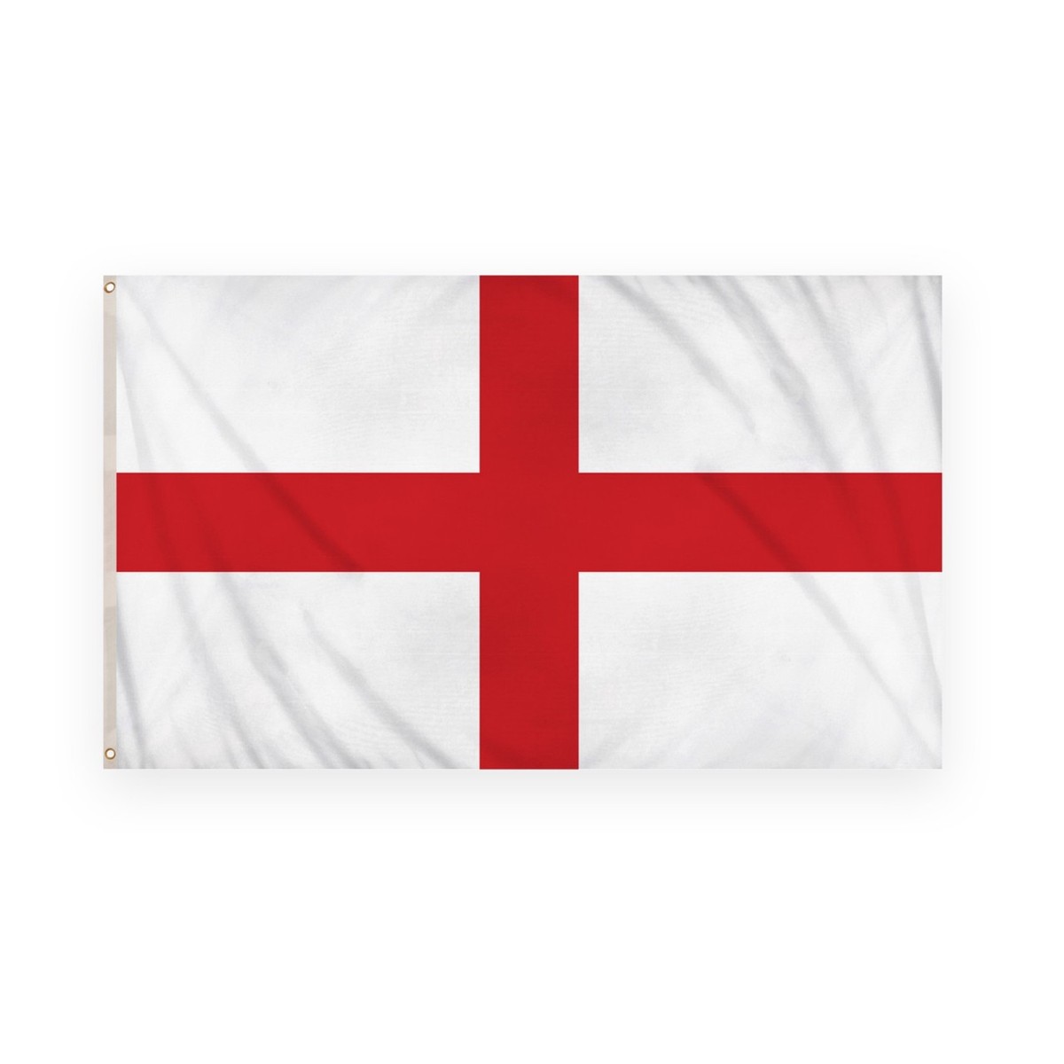 St George Cross Flag (3ft x 2ft) - England English Red & White Flag for Celebrations, Sports Events, Garden Parties & Patriotic Decorations