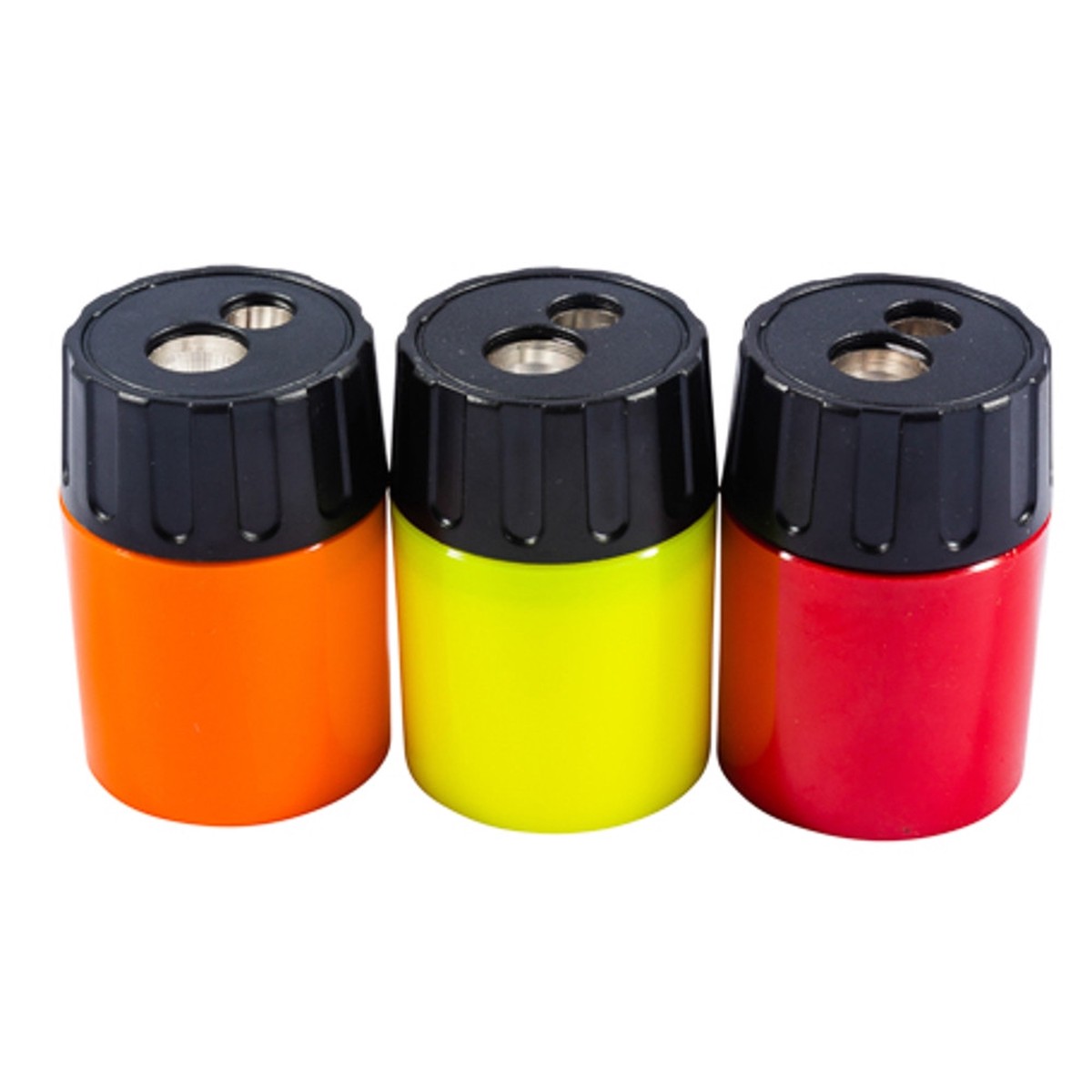 Single Double Hole Round Pencil Sharpener