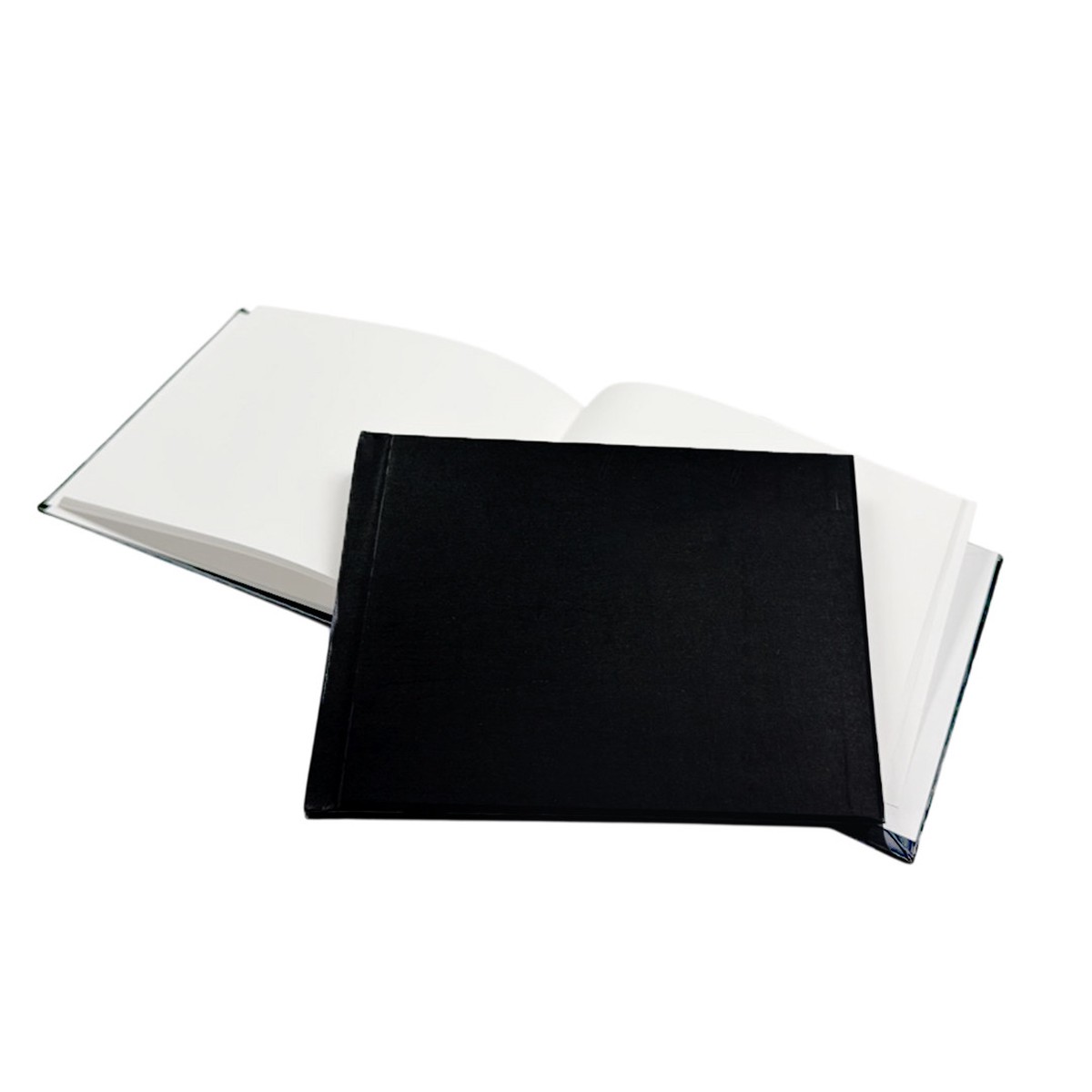 100 Pages Plain Cover Black Autograph Book School Leavers Signature, End of Term Memory Book