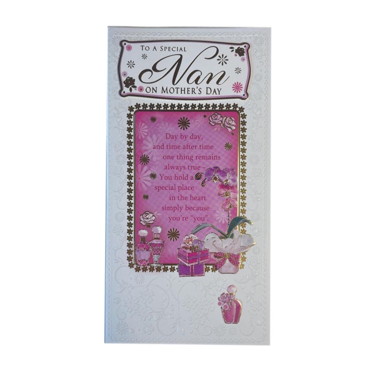 To Nan Hold A Special Place In Heart Mother's Day Card